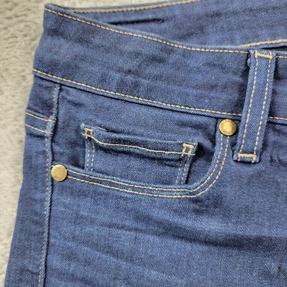 Paige Hoxton Ankle Jeans Womens 26 Blue Mid Rise Skinny Designer Measures 27X27 - Picture 10 of 13
